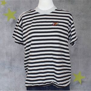 Hamwear Striped T-Shirt‎ Women's Size Large